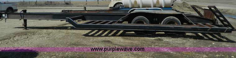 image for item G7635 1991 Midland dual tandem axle combine/sprayer trailer