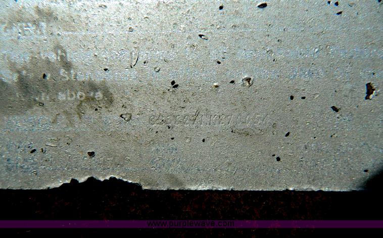 image for item G7635 1991 Midland dual tandem axle combine/sprayer trailer