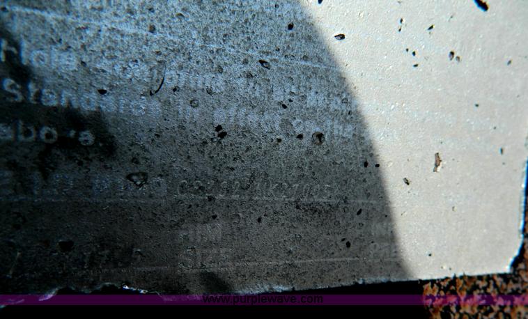 image for item G7635 1991 Midland dual tandem axle combine/sprayer trailer