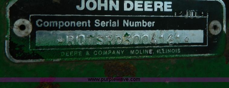 image for item G7726 1990 John Deere 8560 4WD tractor