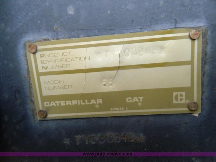 image for item G7742 1989 Caterpillar Challenger 65A  tractor