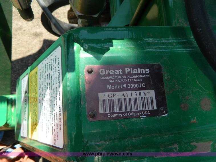 image for item G7764 2009 Great Plains 3000TC turbo chopper