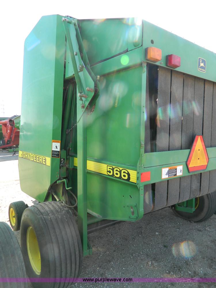 image for item G7767 1997 John Deere 566 baler