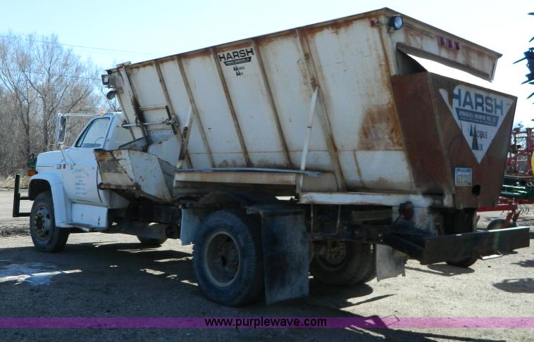 image for item G7772 1985 Chevrolet C60 feed truck