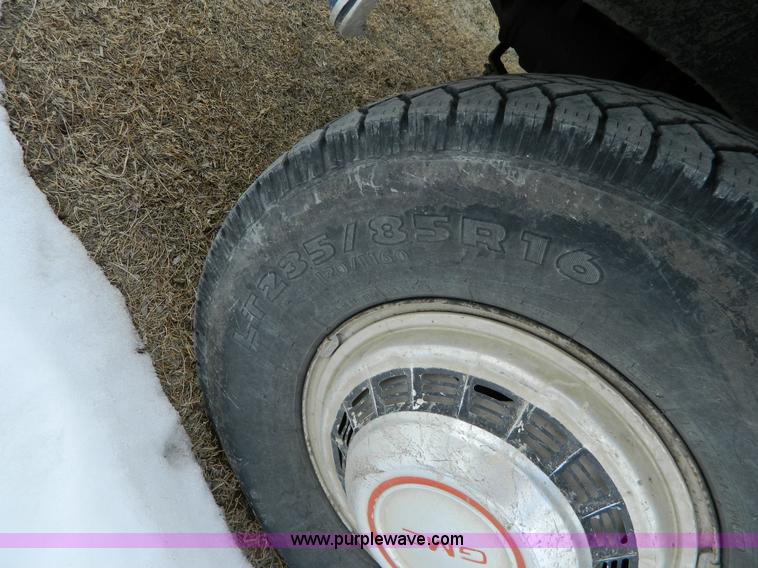 image for item W9123 1979 GMC Sierra 3500 Classic Camper Special pickup truck