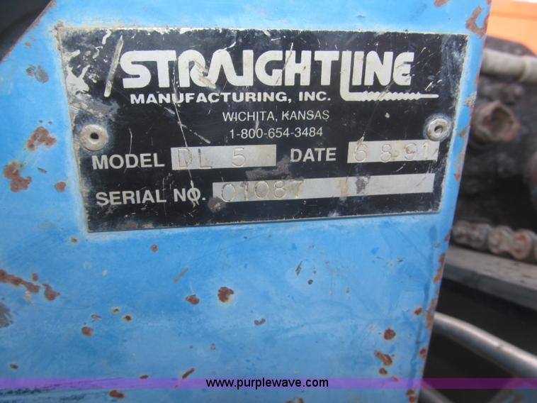 image for item B5391 1991 Straightline Directline DL805 directional trenchless drilling system
