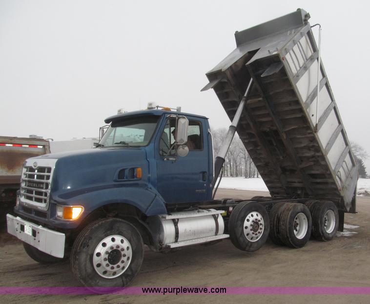 image for item B5408 2001 Sterling LT8500 triple axle dump truck