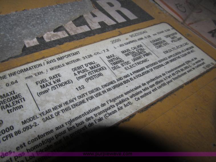 image for item B5408 2001 Sterling LT8500 triple axle dump truck