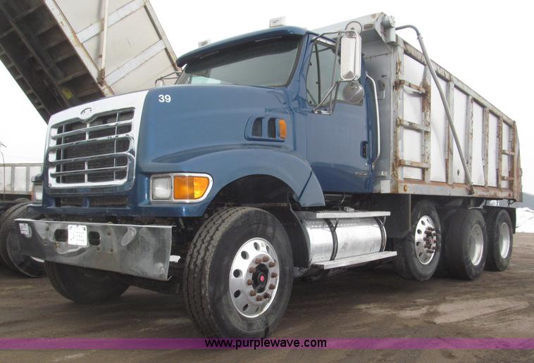 image for item B5409 2001 Sterling LT8500 triple axle dump truck