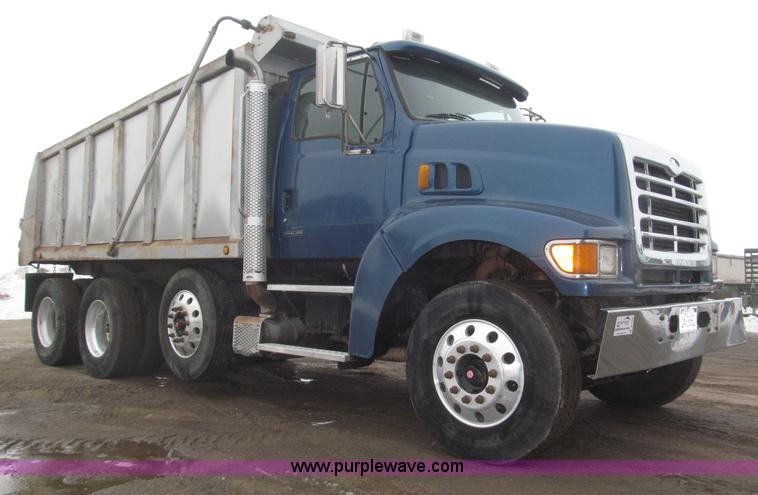 image for item B5409 2001 Sterling LT8500 triple axle dump truck