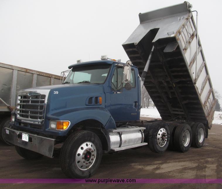 image for item B5409 2001 Sterling LT8500 triple axle dump truck
