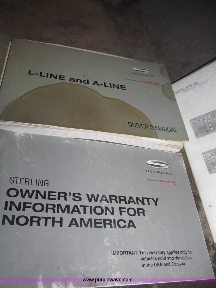 image for item B5409 2001 Sterling LT8500 triple axle dump truck