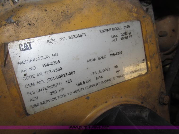 image for item B5409 2001 Sterling LT8500 triple axle dump truck