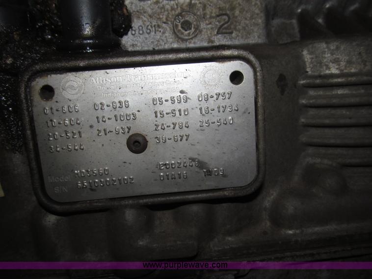 image for item B5409 2001 Sterling LT8500 triple axle dump truck