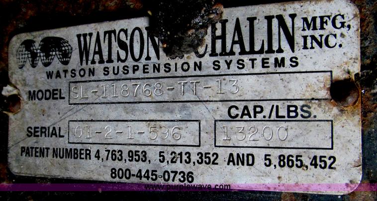 image for item B5409 2001 Sterling LT8500 triple axle dump truck