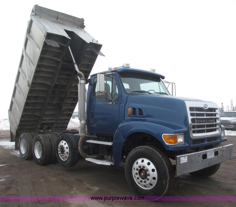 image for item B5410 2001 Sterling LT8500 triple axle dump truck