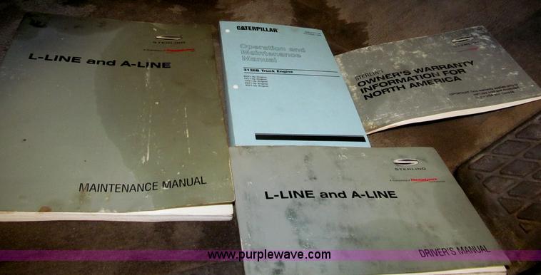 image for item B5410 2001 Sterling LT8500 triple axle dump truck