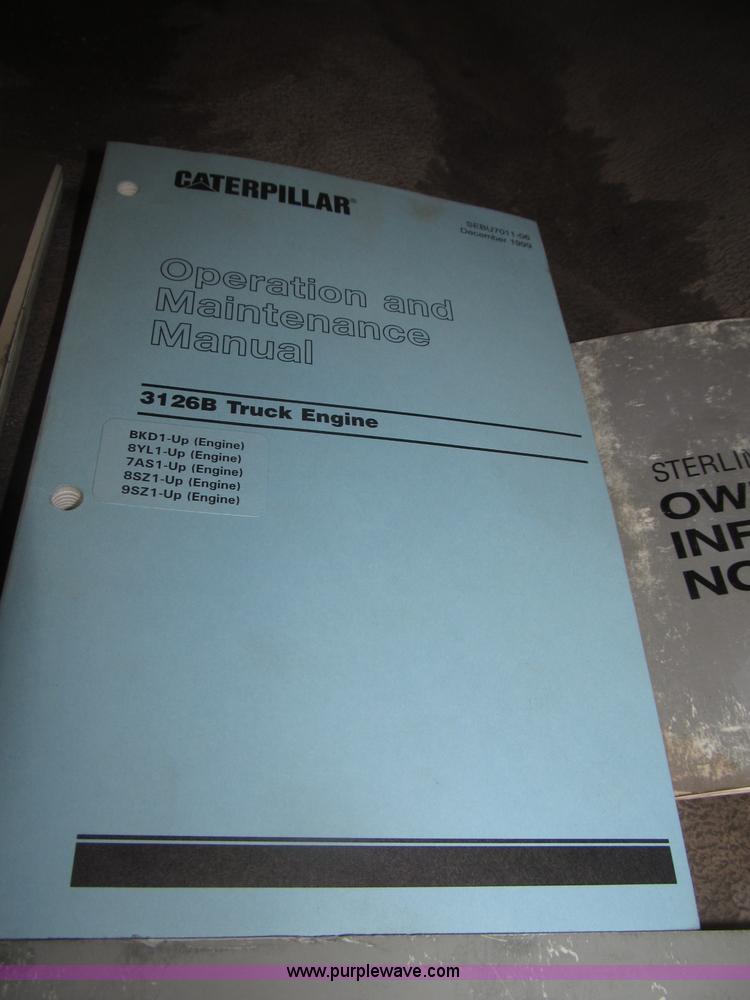 image for item B5410 2001 Sterling LT8500 triple axle dump truck