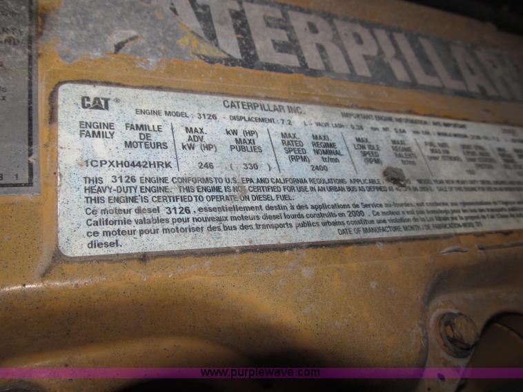 image for item B5410 2001 Sterling LT8500 triple axle dump truck