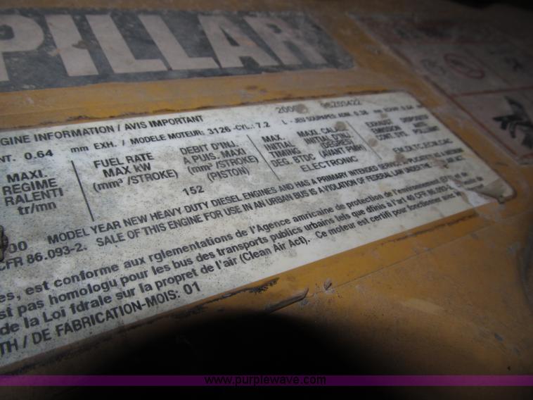 image for item B5410 2001 Sterling LT8500 triple axle dump truck