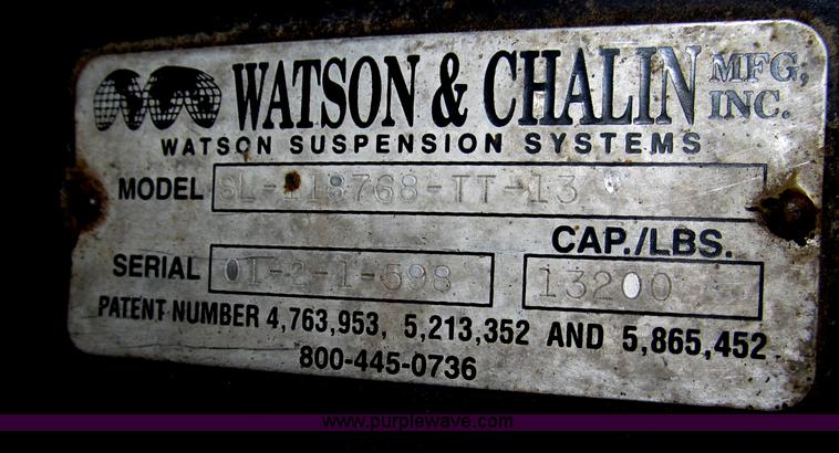 image for item B5410 2001 Sterling LT8500 triple axle dump truck