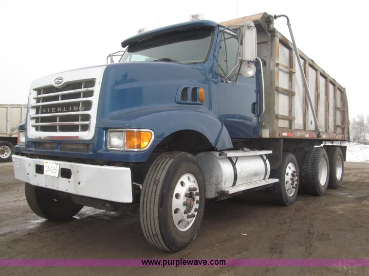 image for item B5411 2001 Sterling LT8500 triple axle dump truck