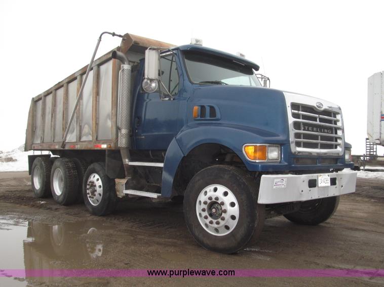 image for item B5411 2001 Sterling LT8500 triple axle dump truck
