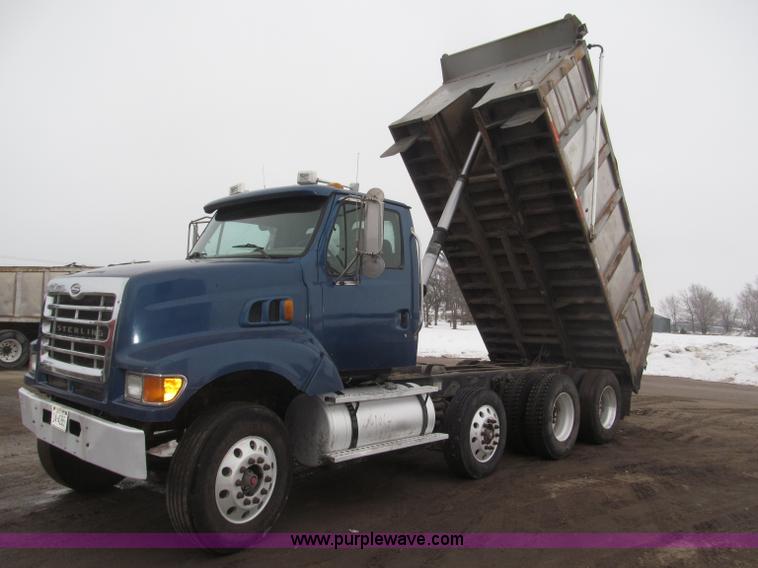 image for item B5411 2001 Sterling LT8500 triple axle dump truck