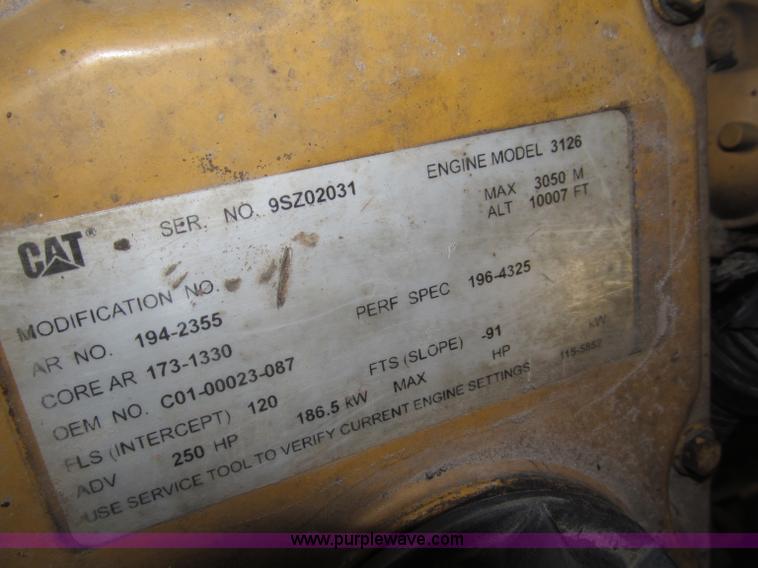 image for item B5411 2001 Sterling LT8500 triple axle dump truck