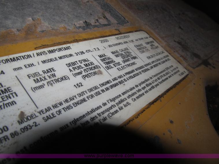 image for item B5411 2001 Sterling LT8500 triple axle dump truck