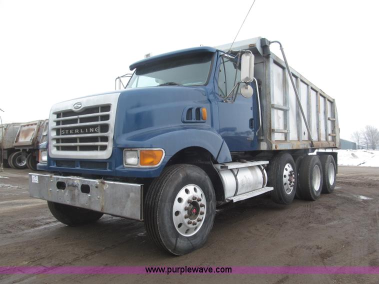 image for item B5412 2001 Sterling LT8500 triple axle dump truck
