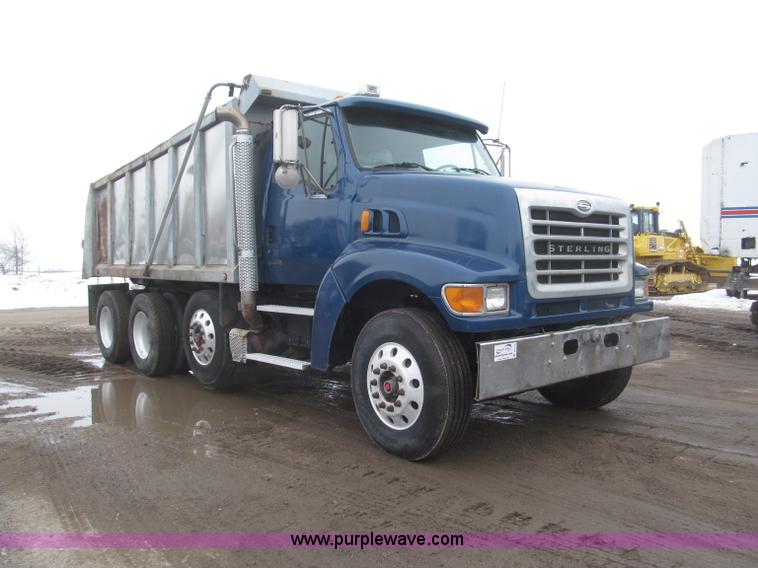 image for item B5412 2001 Sterling LT8500 triple axle dump truck