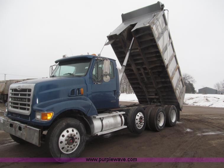 image for item B5412 2001 Sterling LT8500 triple axle dump truck