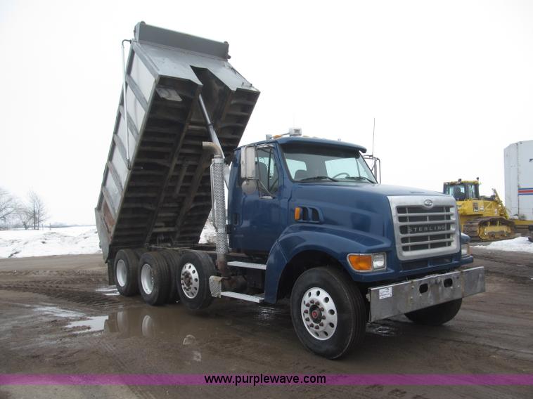 image for item B5412 2001 Sterling LT8500 triple axle dump truck