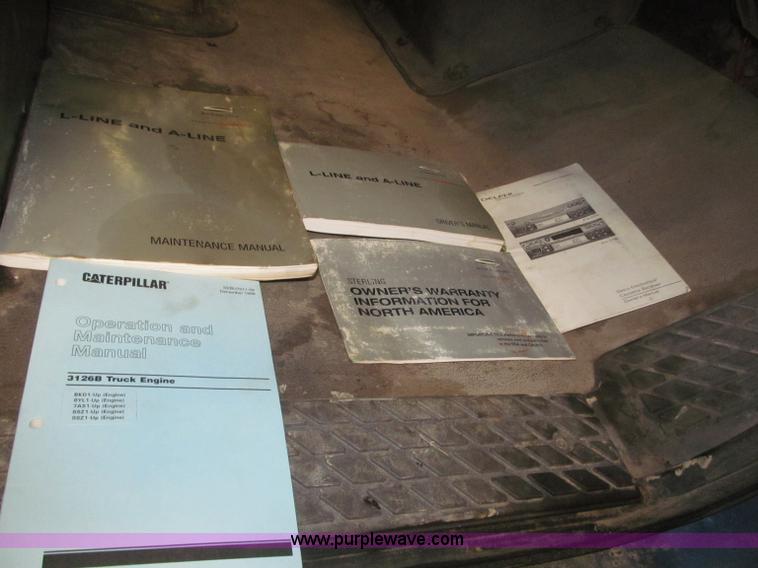 image for item B5412 2001 Sterling LT8500 triple axle dump truck