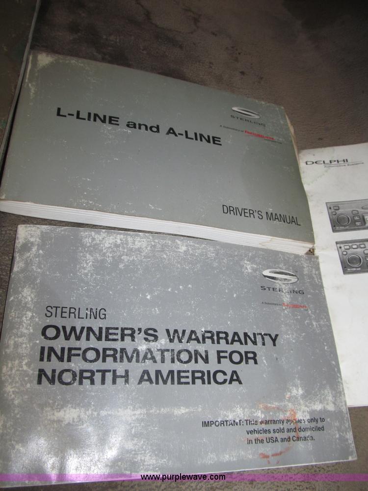 image for item B5412 2001 Sterling LT8500 triple axle dump truck