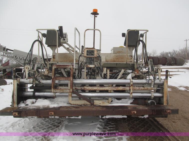 image for item B5413 Cedar Rapids CR551 Grayhound paver