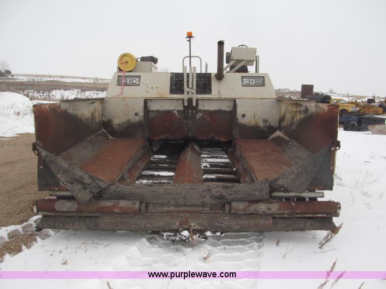 image for item B5413 Cedar Rapids CR551 Grayhound paver