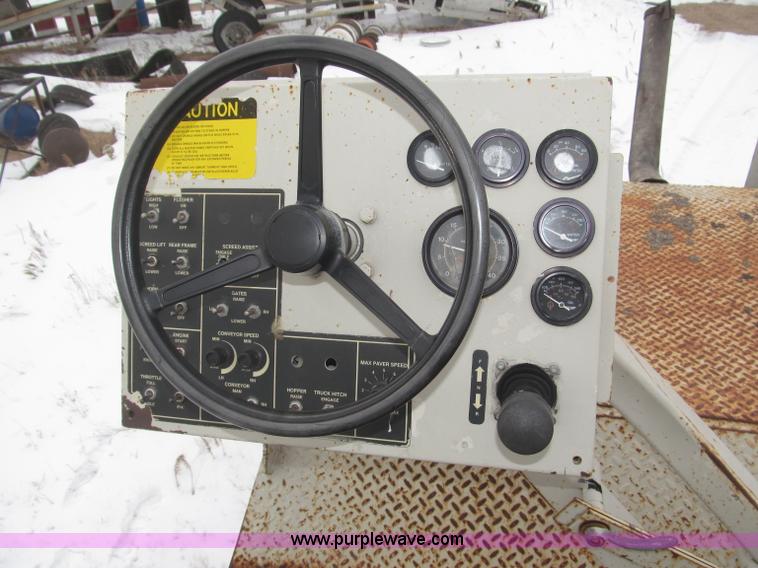 image for item B5413 Cedar Rapids CR551 Grayhound paver