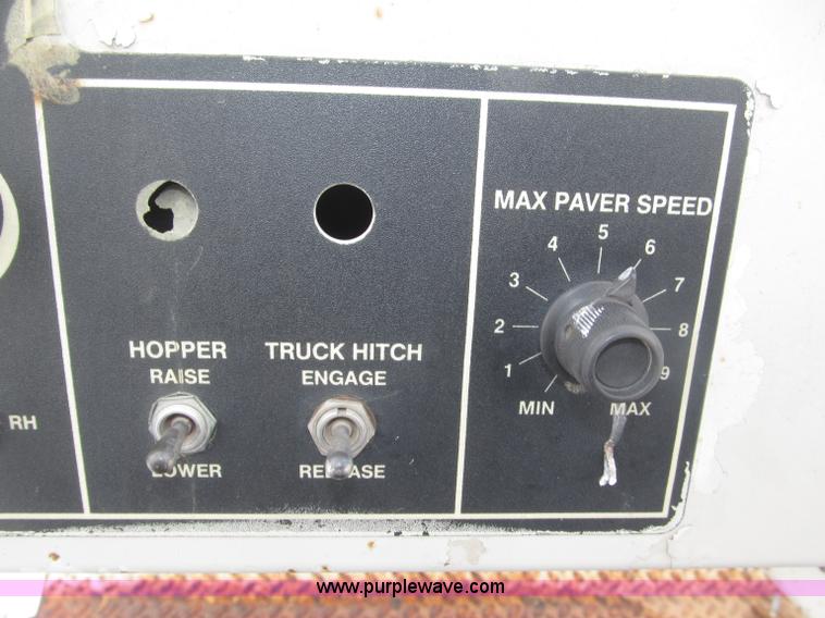 image for item B5413 Cedar Rapids CR551 Grayhound paver