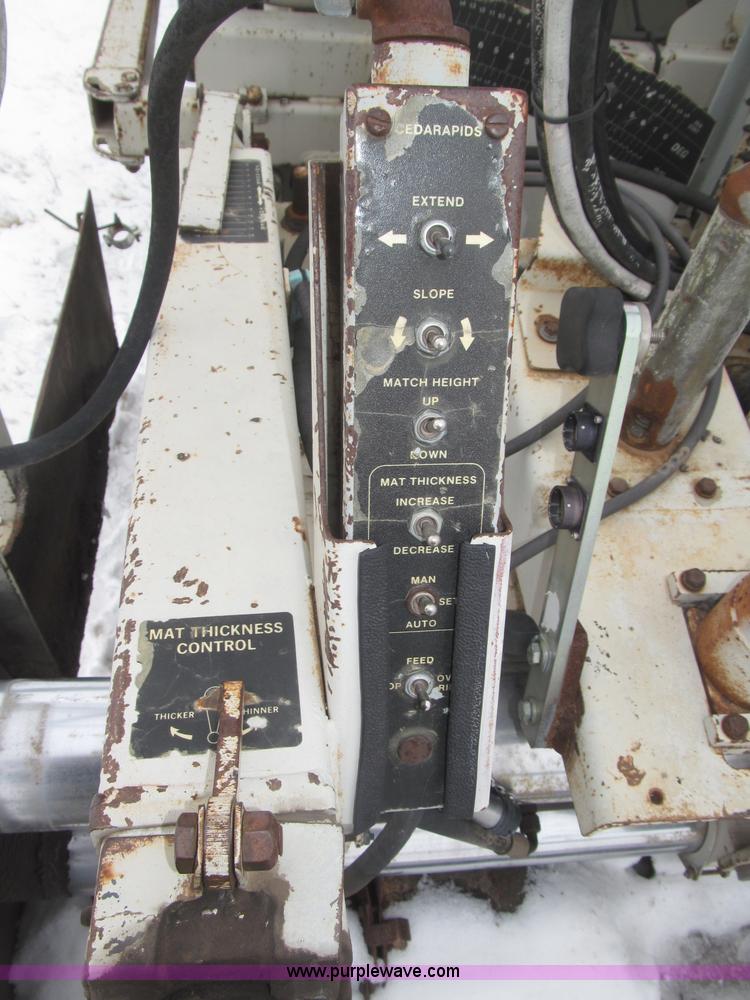 image for item B5413 Cedar Rapids CR551 Grayhound paver