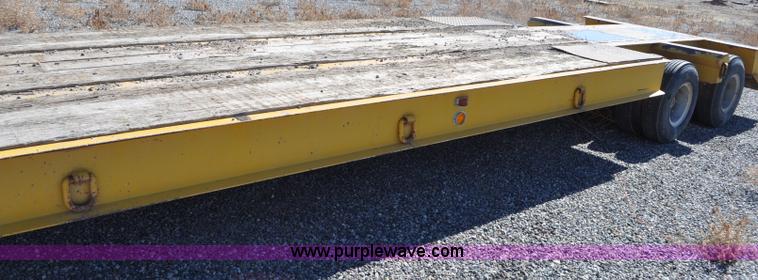 image for item C3415 1980 Load Craft 1-25-R dual tandem axle lowboy trailer