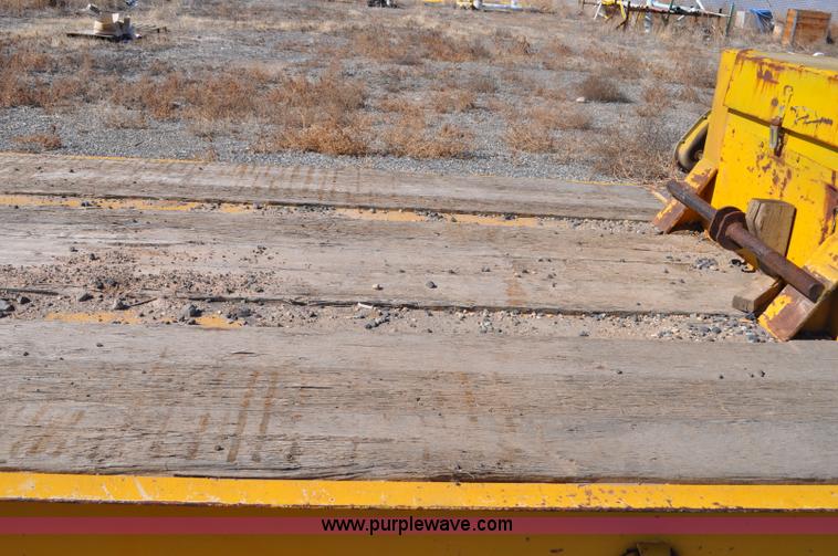 image for item C3415 1980 Load Craft 1-25-R dual tandem axle lowboy trailer