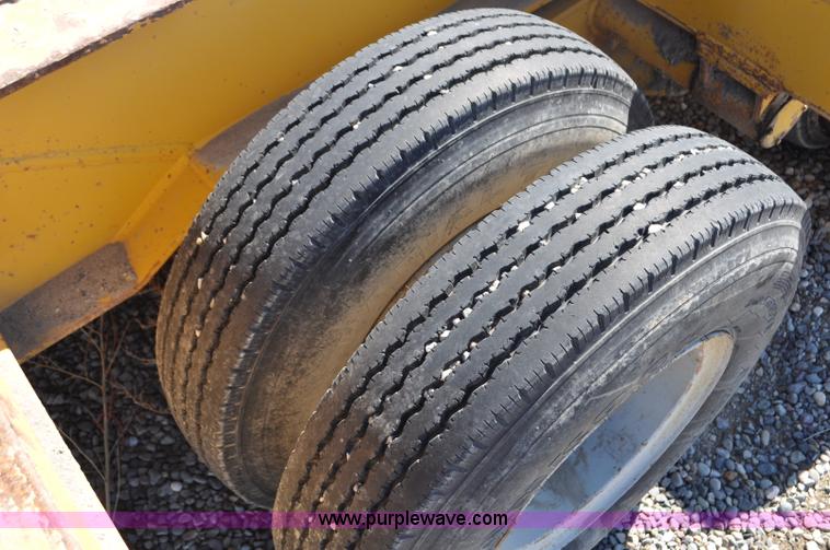 image for item C3415 1980 Load Craft 1-25-R dual tandem axle lowboy trailer