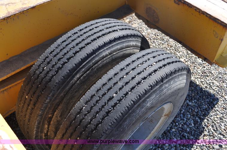 image for item C3415 1980 Load Craft 1-25-R dual tandem axle lowboy trailer