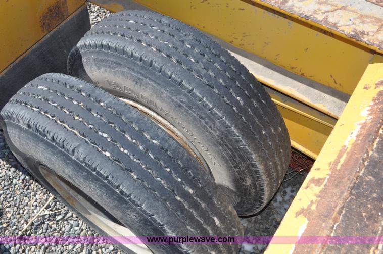 image for item C3415 1980 Load Craft 1-25-R dual tandem axle lowboy trailer