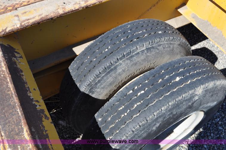 image for item C3415 1980 Load Craft 1-25-R dual tandem axle lowboy trailer