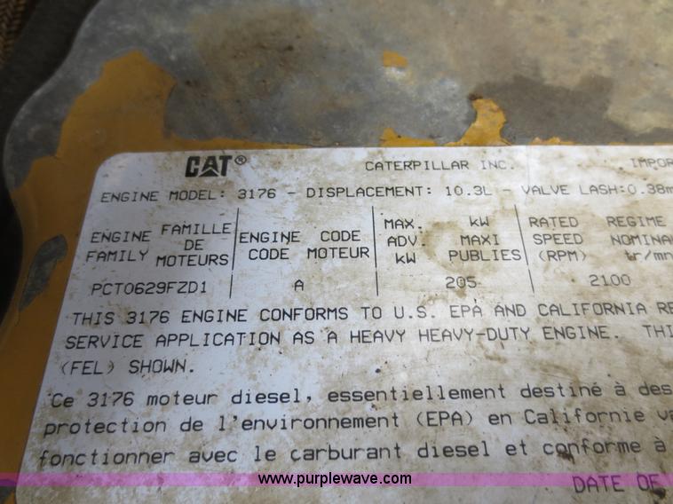 image for item D5765 1993 Peterbilt 357 roll off truck