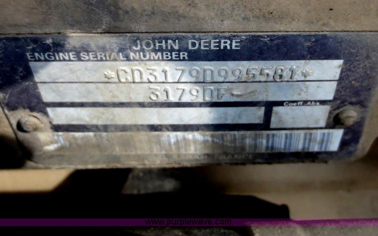 image for item D5767 1996 Ingersoll Rand air compressor