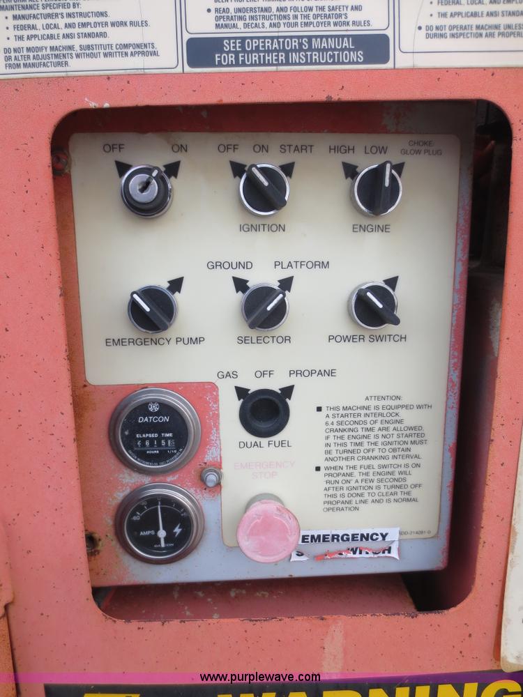 image for item D5768 Simon Aerials man lift